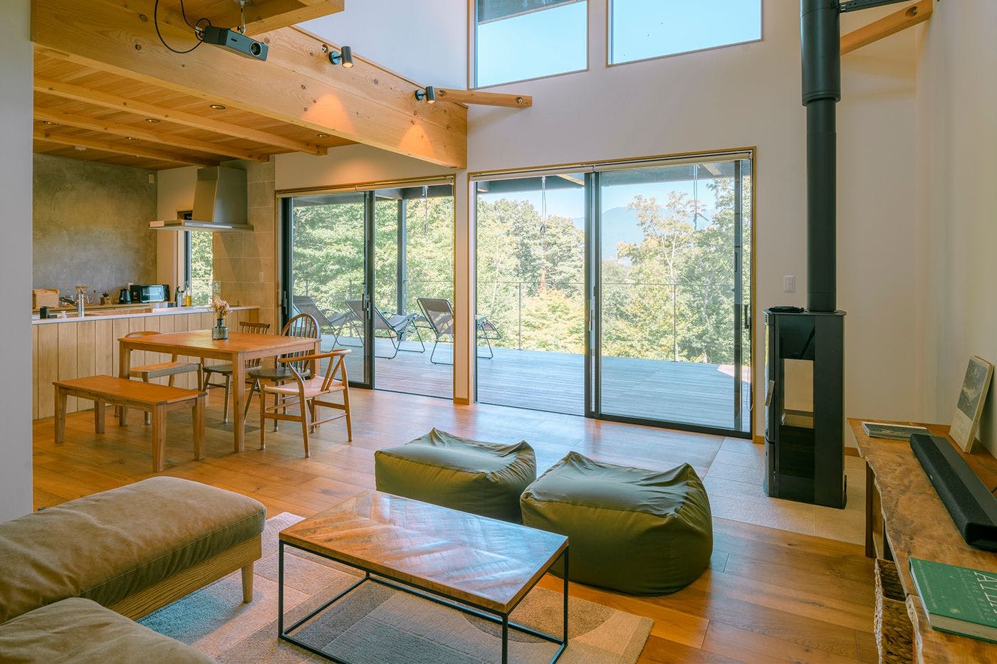 【ご家族・ご夫婦限定】子連れ歓迎！森のやさしいサウナ付き/ 一棟貸し宿 SORA（宙）