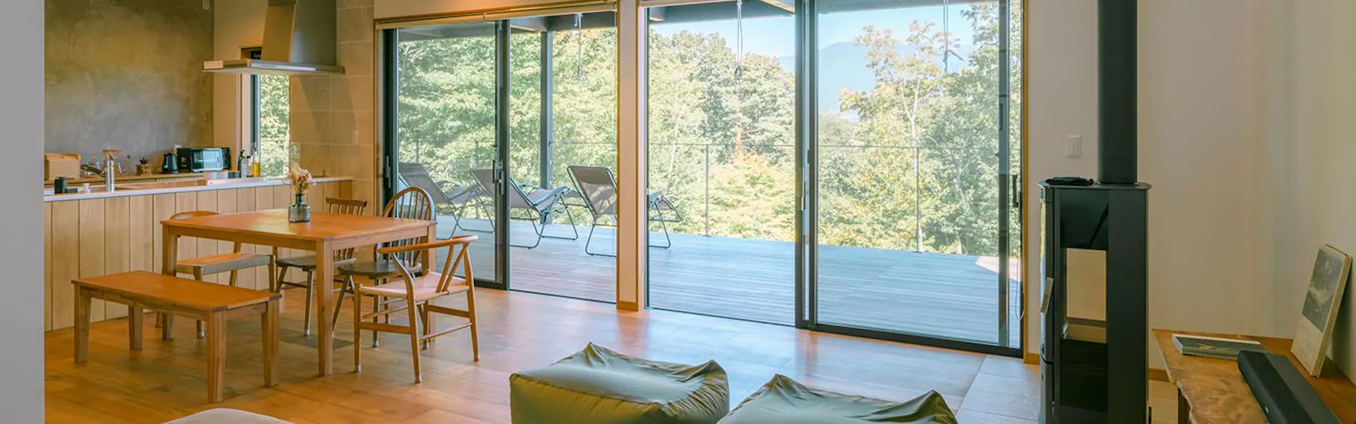 【ご家族・ご夫婦限定】子連れ歓迎!森のやさしいサウナ付き/ 一棟貸し宿 SORA(宙)