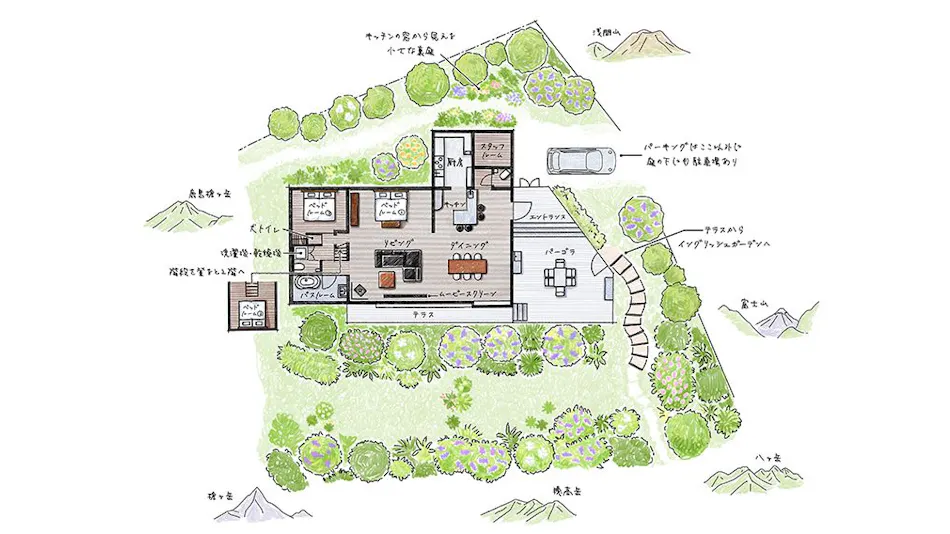 ASNOVA RESORT / SORA NO IE GARDEN