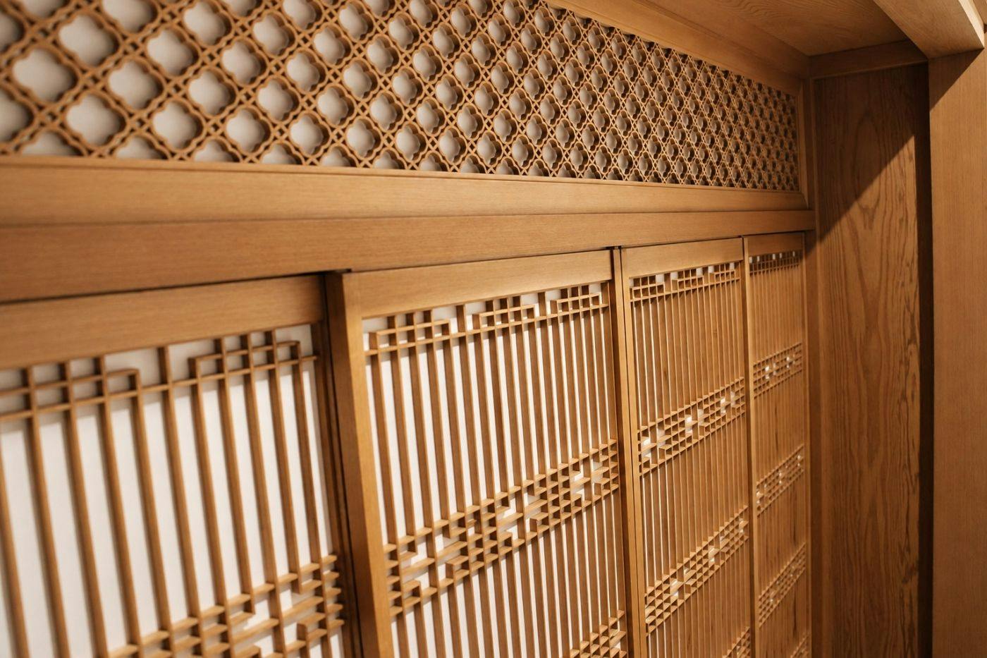 Shoin dengan kumiko yang halus