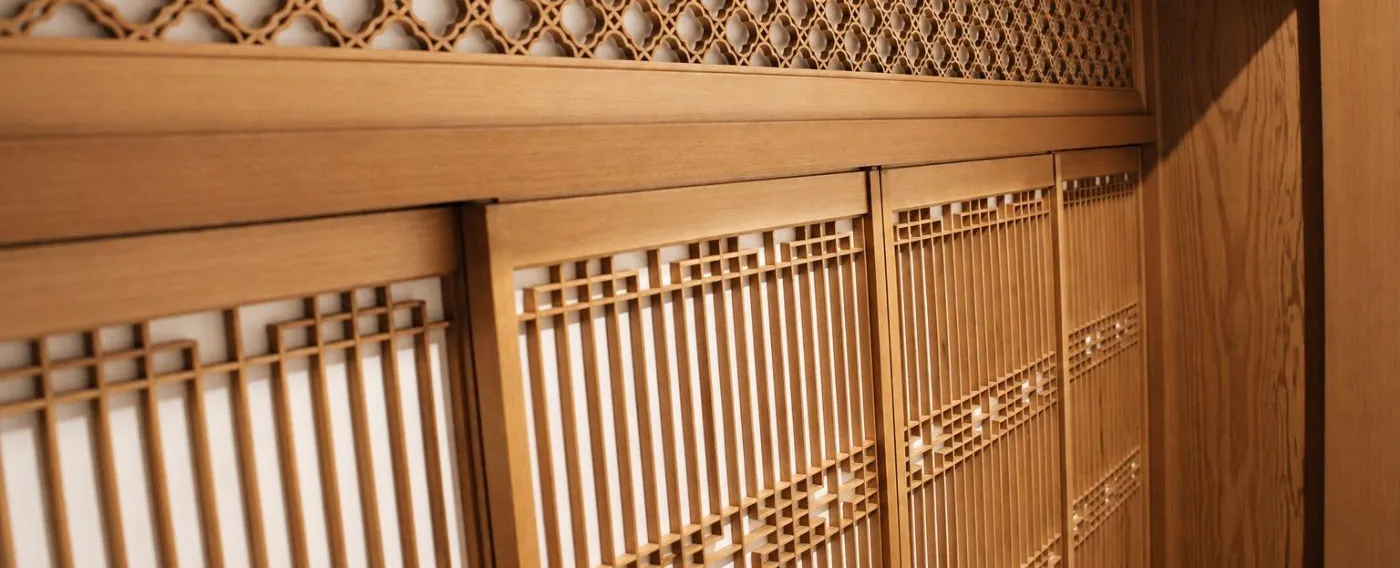 Shoin dengan kumiko yang halus