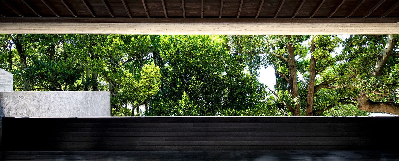 静謐なリビング