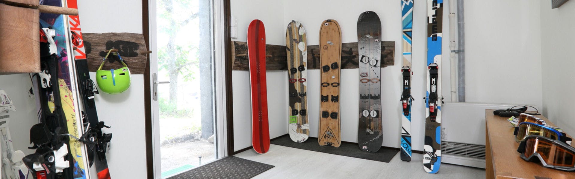 ชั้นวางสกี