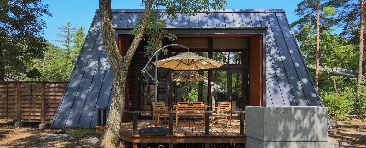 三角屋根の貸別荘　Villa・Yoshino