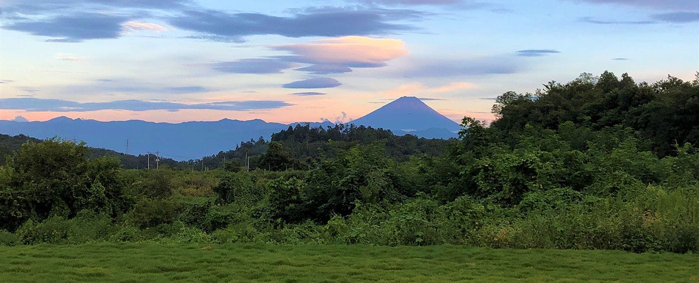 夕暮れをゆっくりと