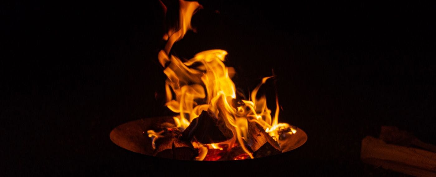 焚き火