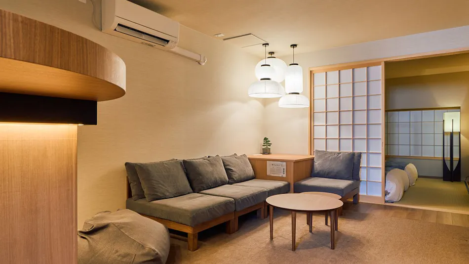 KONJAKUSO OSAKA TSUTENKAKU "MUSHIBUROYA" Sauna Villa