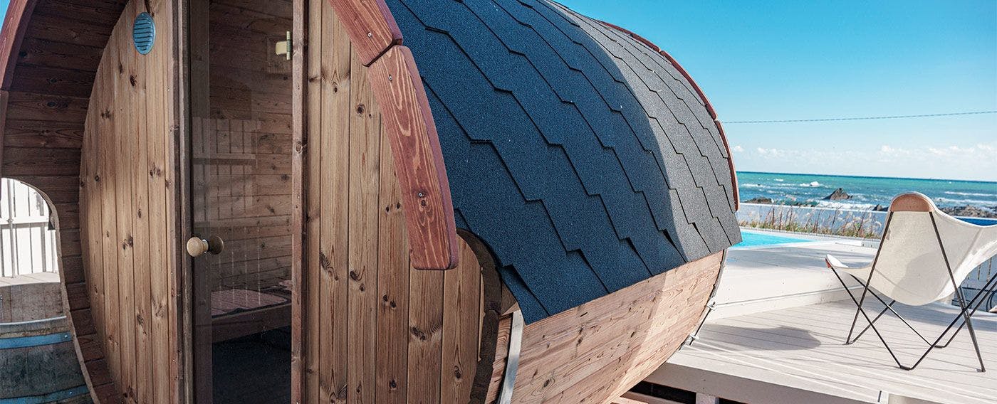 ซาวน่าแบบถัง