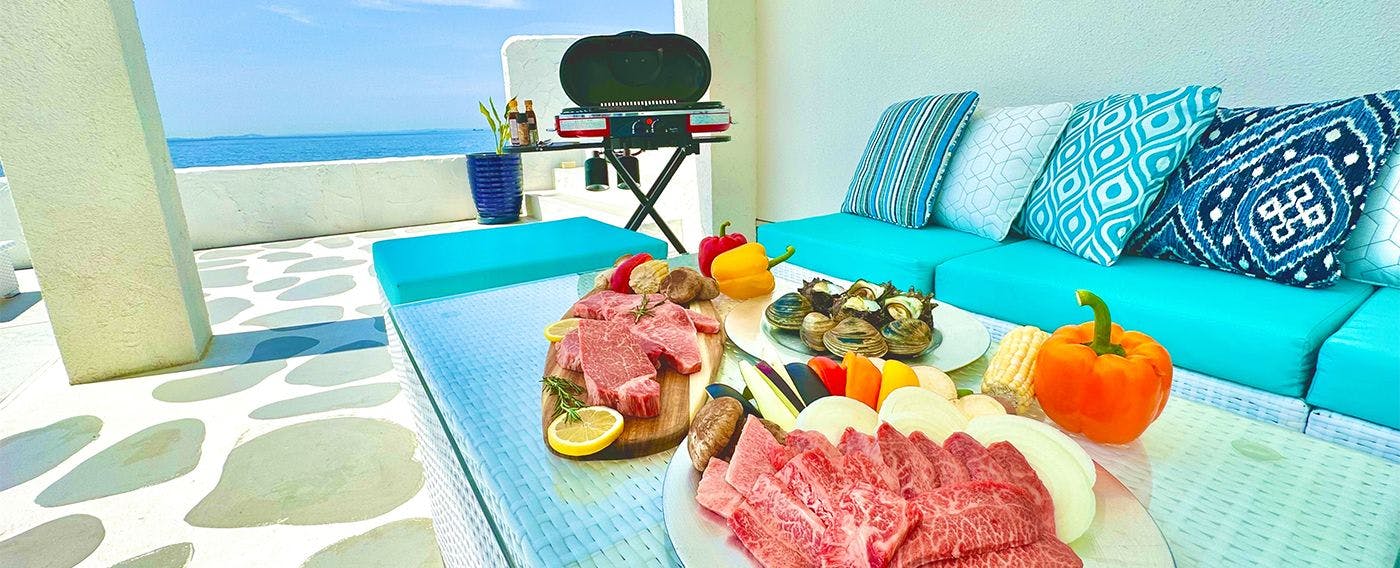 풀사이드 바비큐