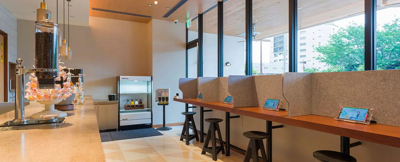 เช็คอินและเช็คเอาท์แบบไร้คน.