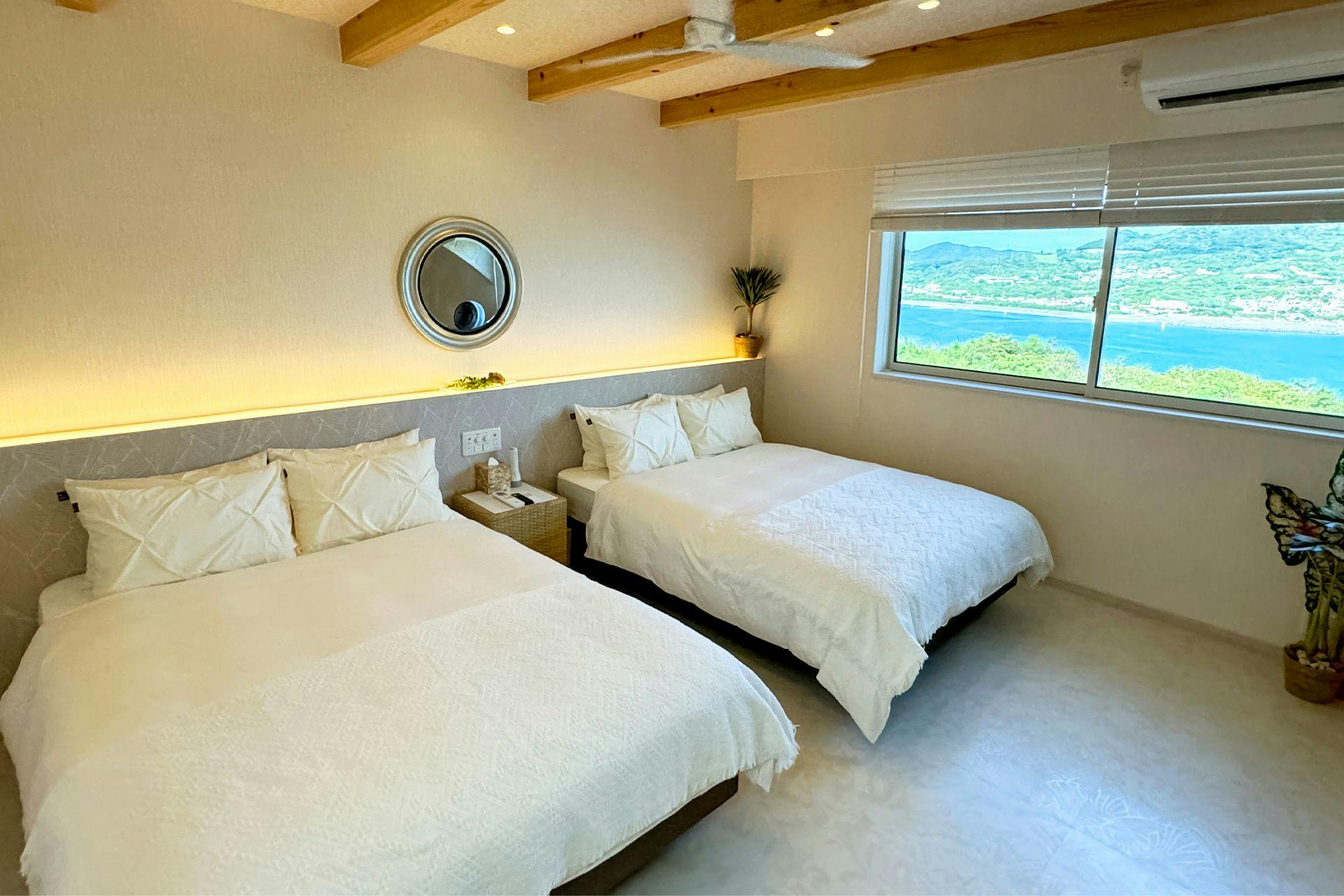 沖縄マリンスタジオ周辺×客室10室以下の隠れ宿 ジェットバス付のお部屋