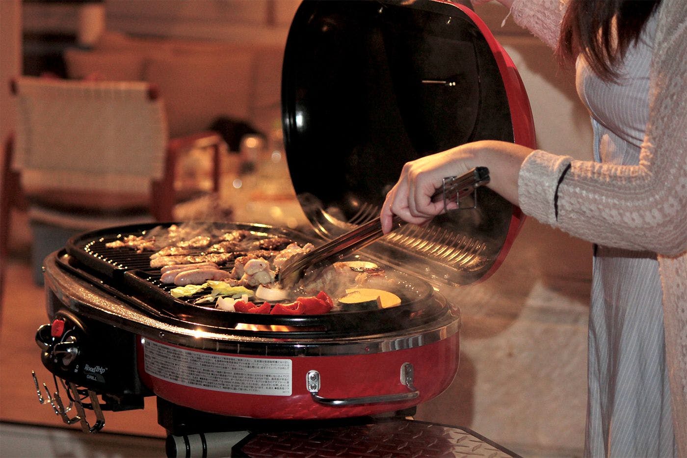 海風を感じるテラスBBQディナー