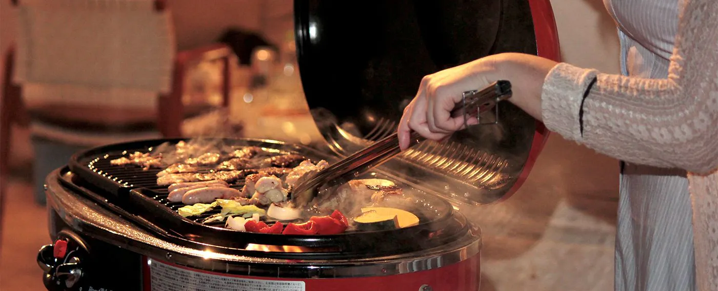 海風を感じるテラスBBQディナー
