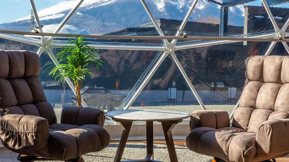 Panoramic Mt. Fuji Views from All Rooms – VISION GLAMPING Resort & Spa YAMANAKAKO