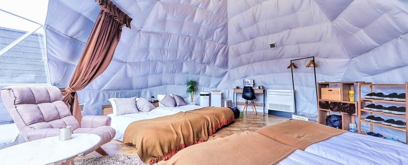 Panoramic Mt. Fuji Views from All Rooms – VISION GLAMPING Resort & Spa YAMANAKAKO