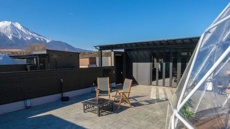 Panoramic Mt. Fuji Views from All Rooms – VISION GLAMPING Resort & Spa YAMANAKAKO