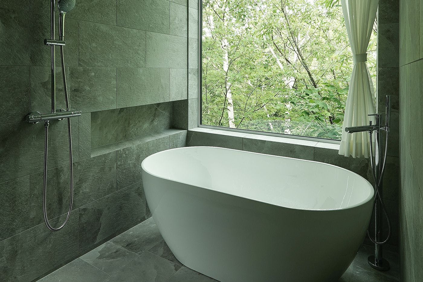 ภูเขา หมู่บ้าน ฤดูใบไม้ผลิ