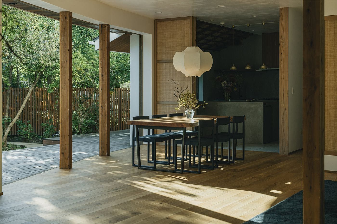 母屋　リビング ＆ ダイニング