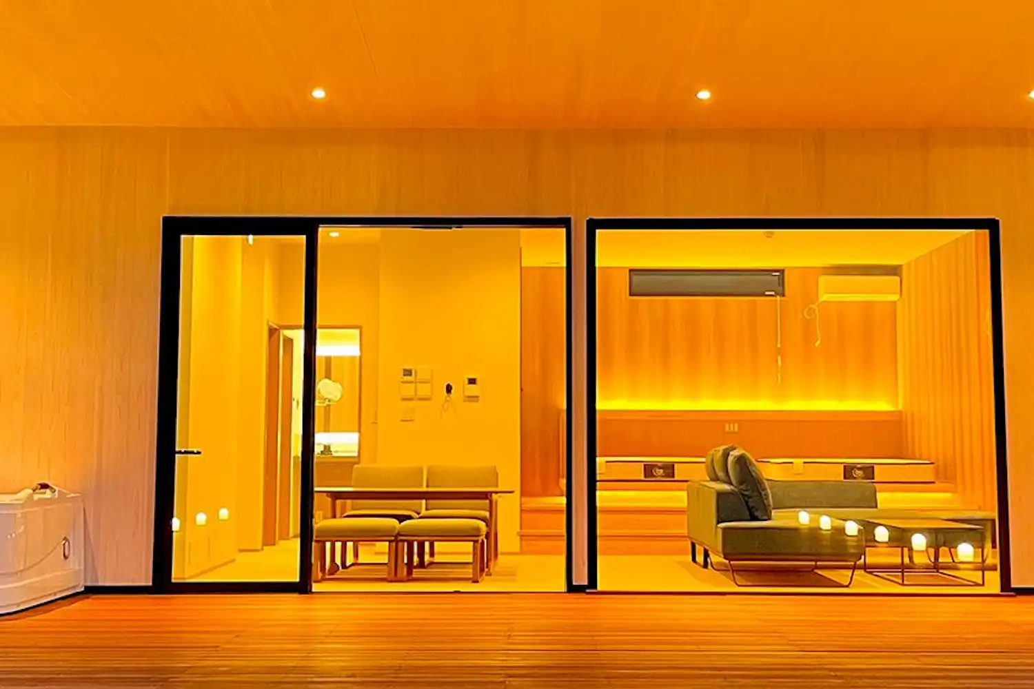 ภายในสิ่งอำนวยความสะดวก