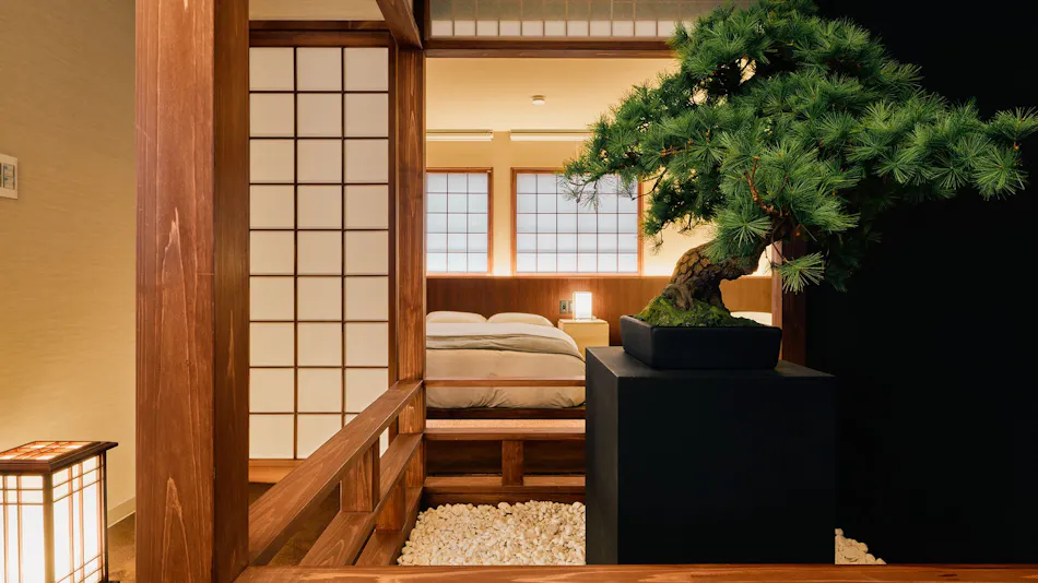 KONJAKUSO Osaka Tempozan"KANOH"Sakura・"SHOHAKU" Pine Tree