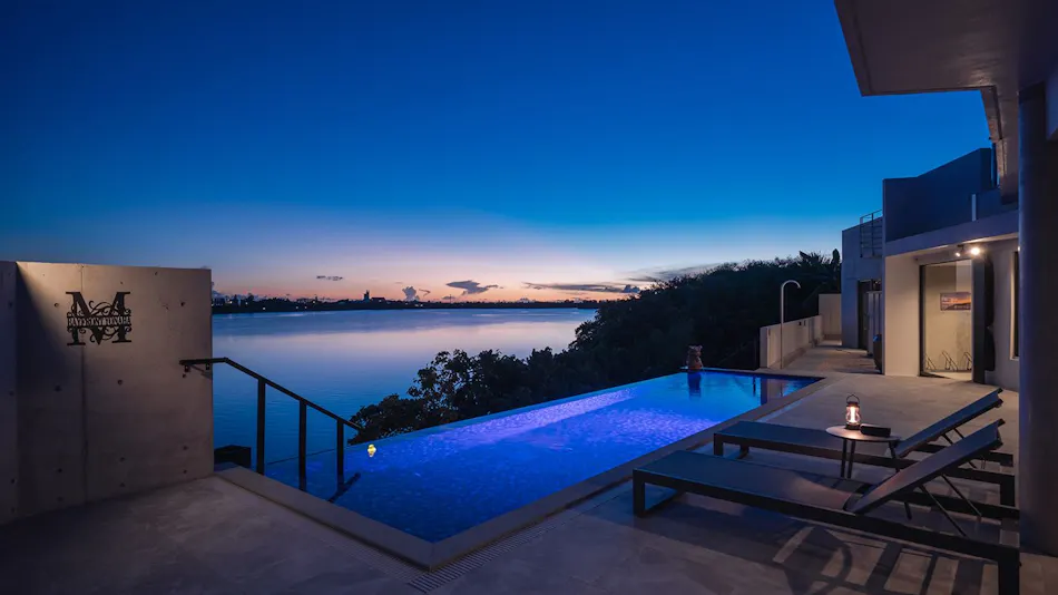Villa M BAYFRONT YONAHA ~Pool & Sauna Retreat~