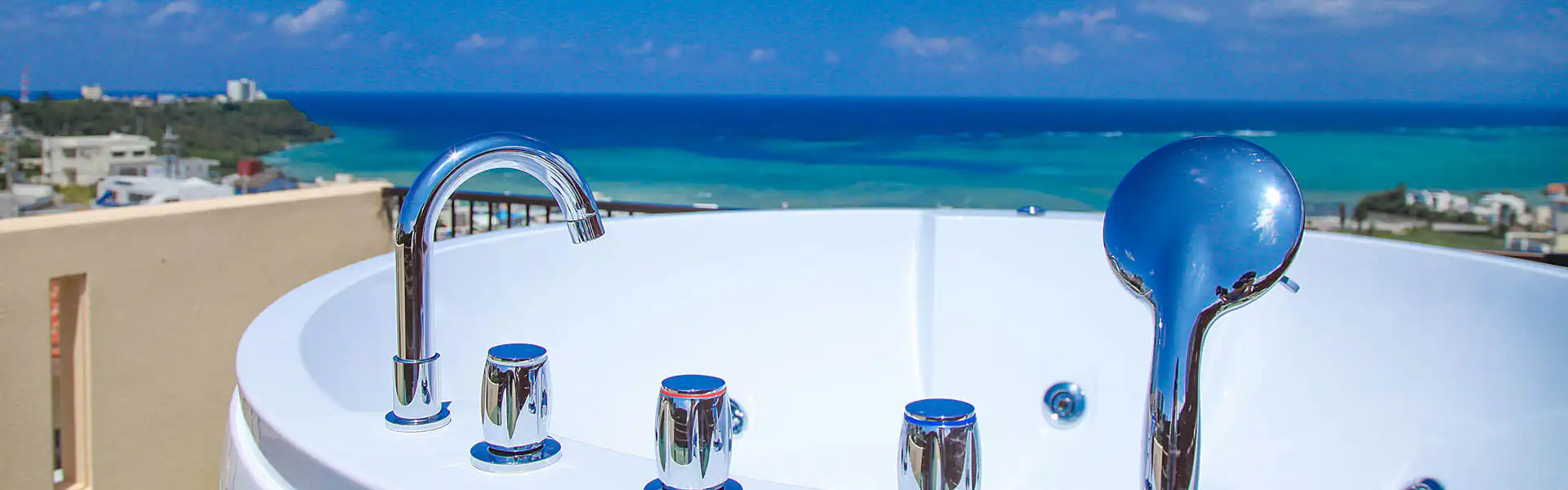 屋上ジャグジー