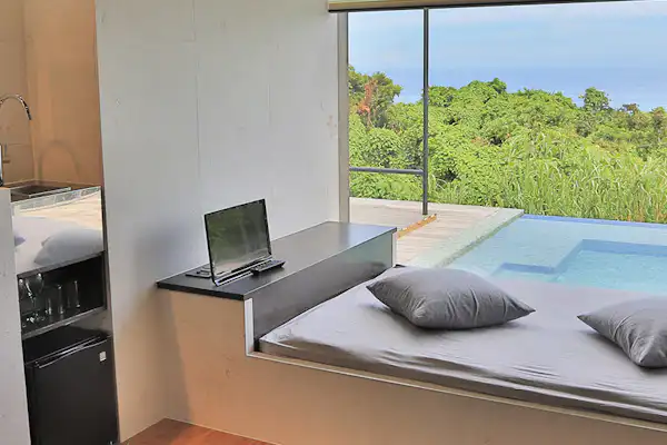 ตัวอย่างห้องพัก