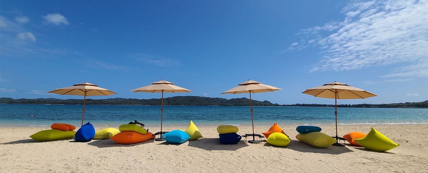 プライベートビーチ