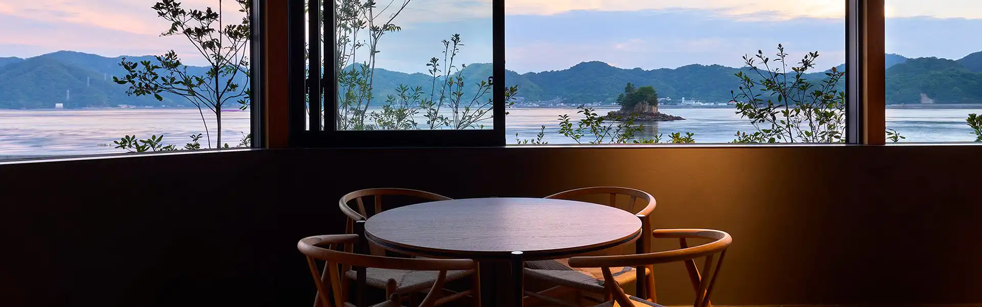 室内からの景色