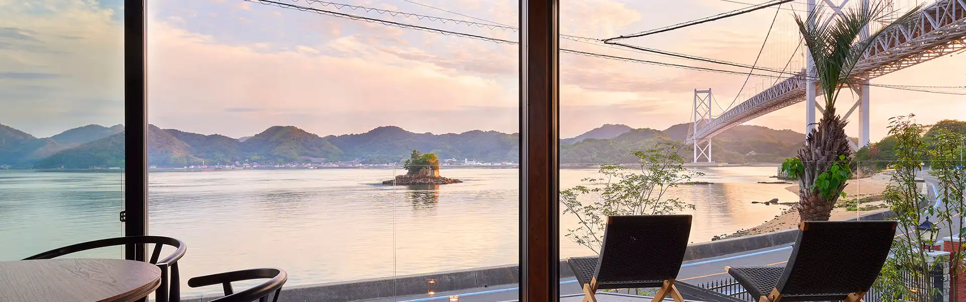 室内からの景色