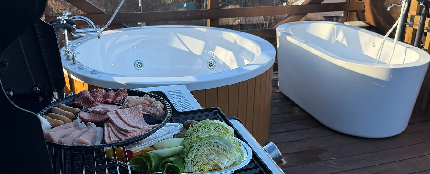 天空デッキ貸切BBQ