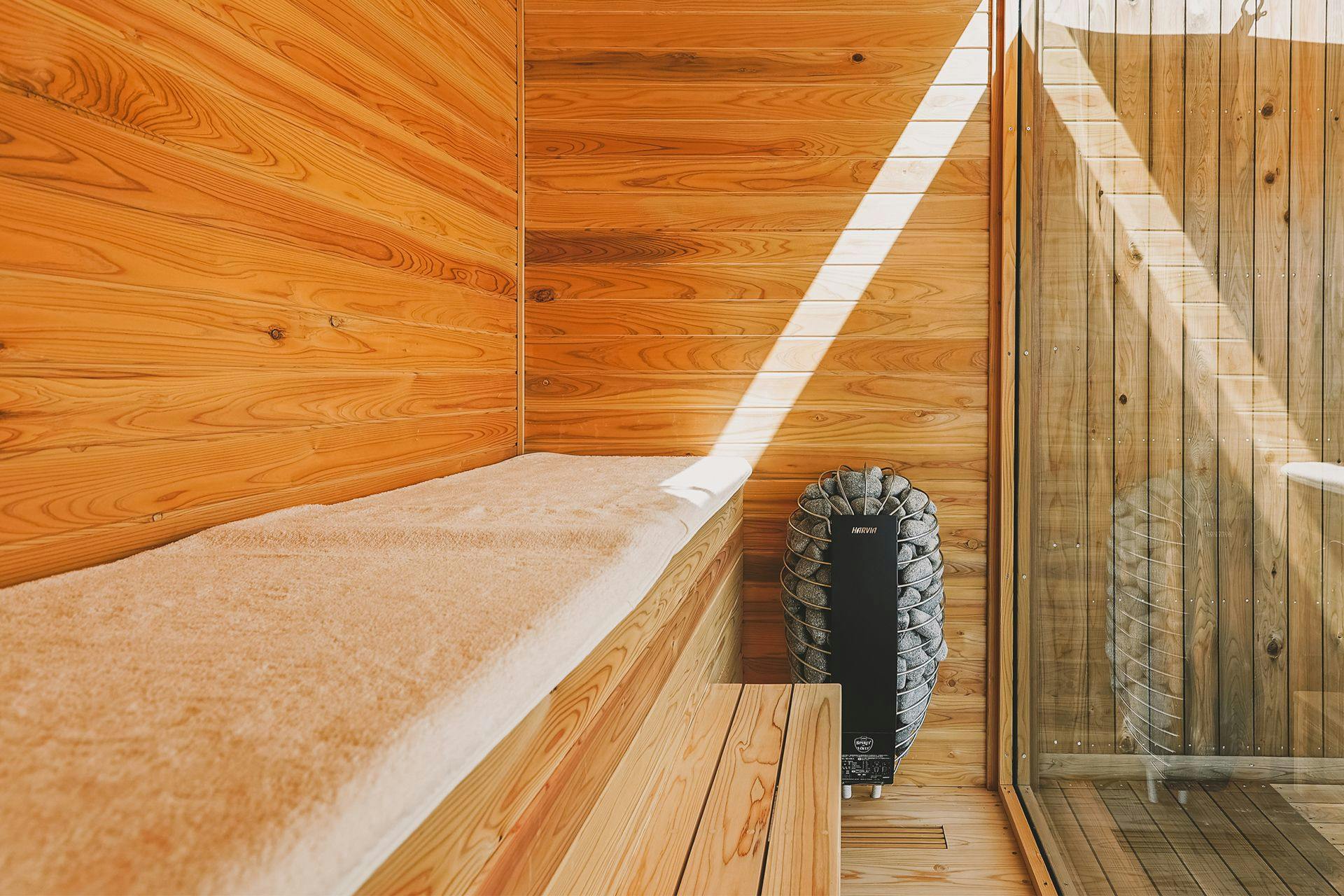 アウトドアサウナ