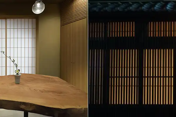 ห้องรับประทานอาหารและภายนอก