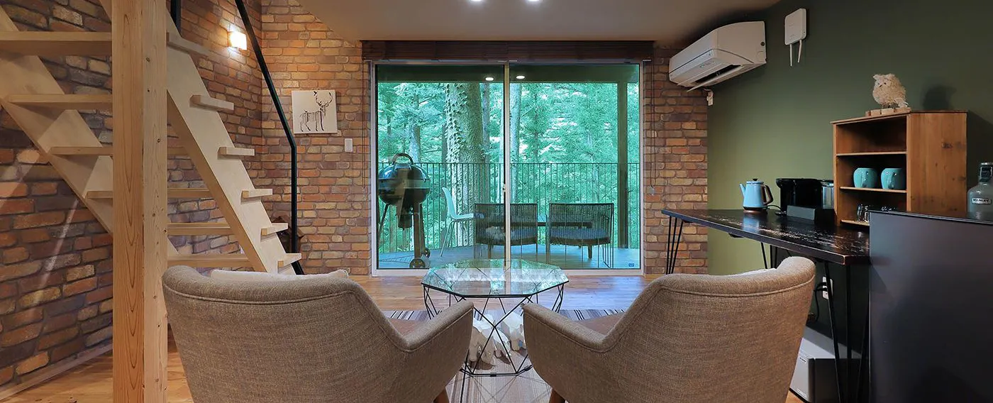 【ห้องพักพร้อมออนเซ็นกลางแจ้ง】ซาฟารีแบล็ค