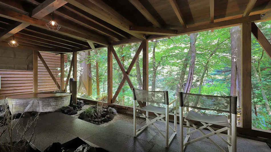 Onsen Glamping Shima Blue