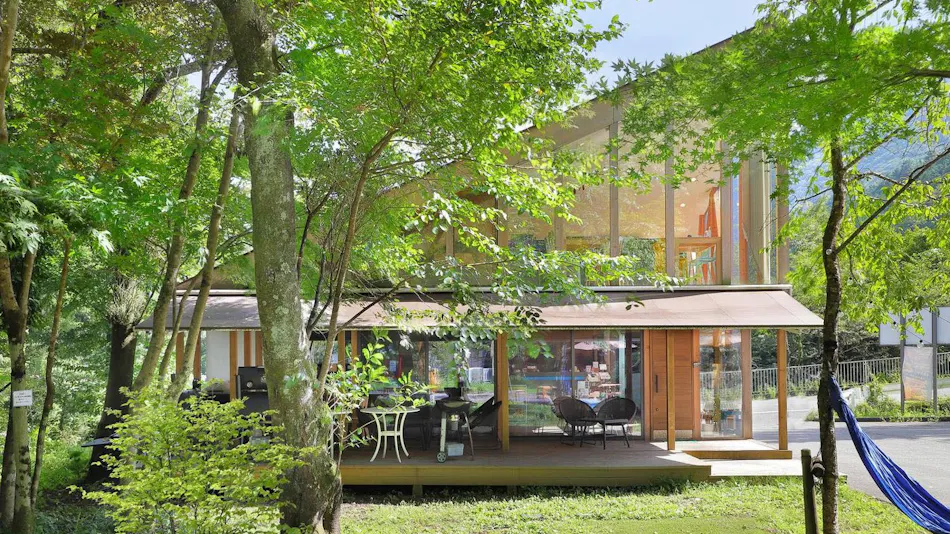 Onsen Glamping Shima Blue