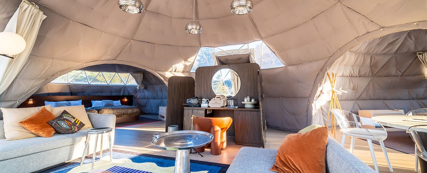 Tenda Triple Dome Pertama di Dunia