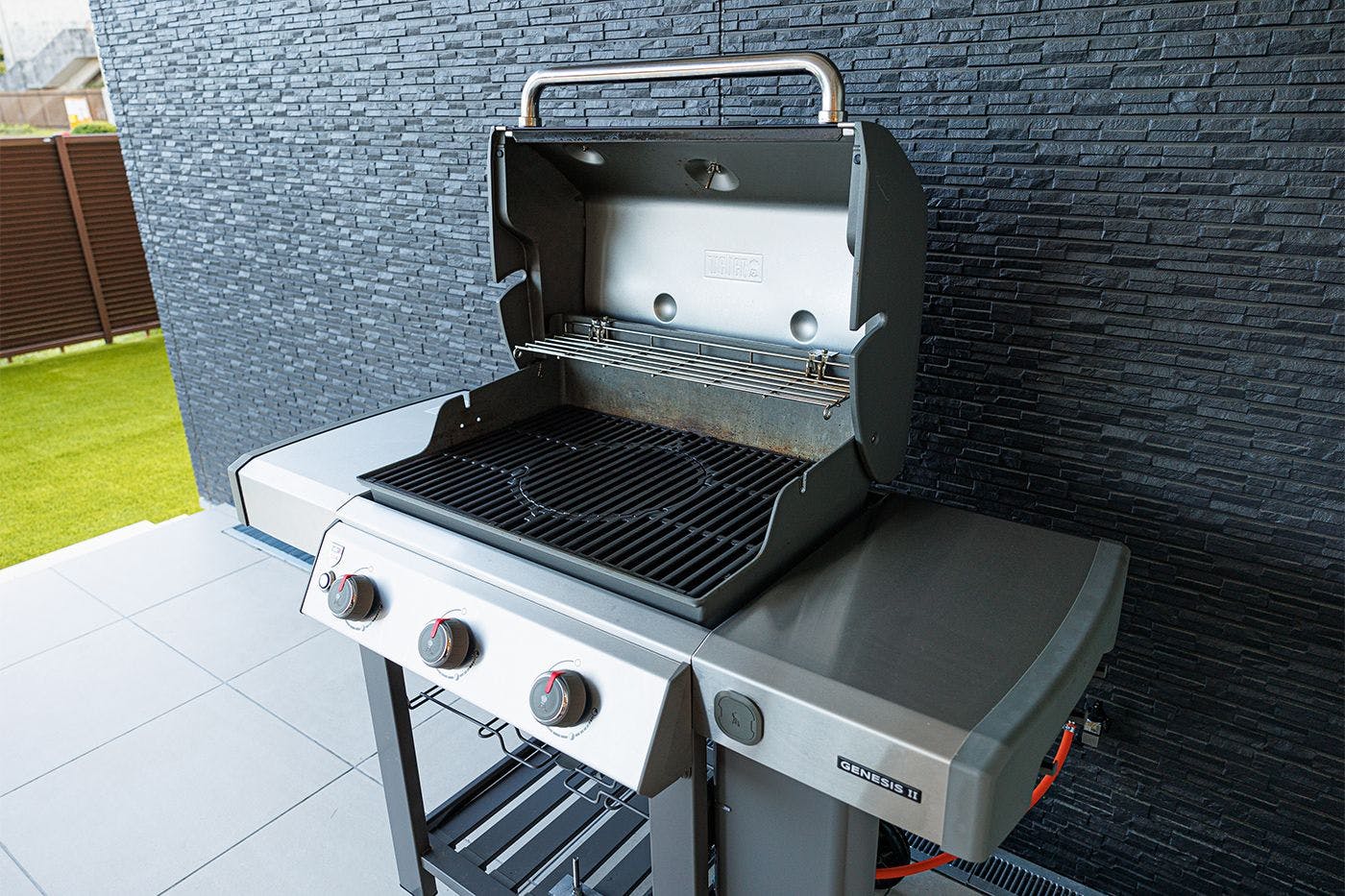 大型ガスBBQ完備