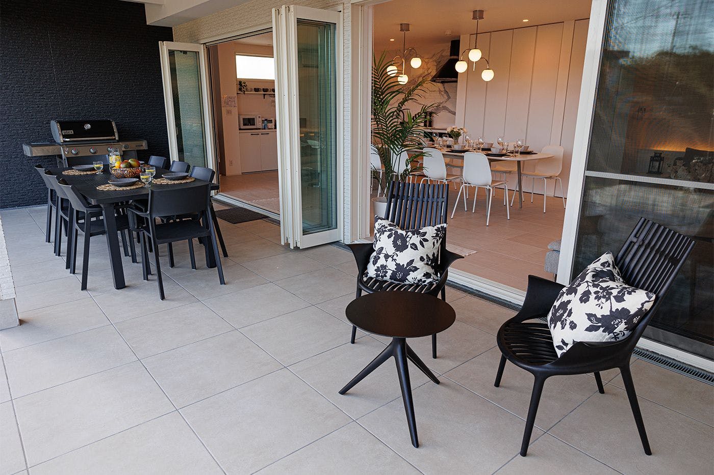 大型ガスBBQ完備