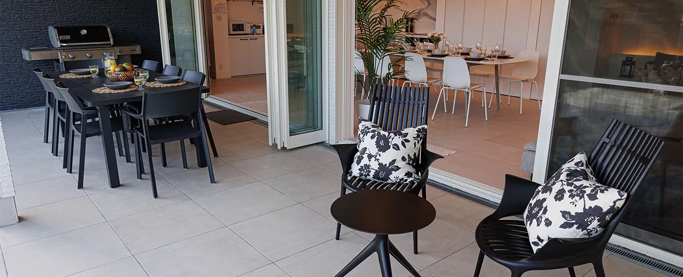 大型ガスBBQ完備