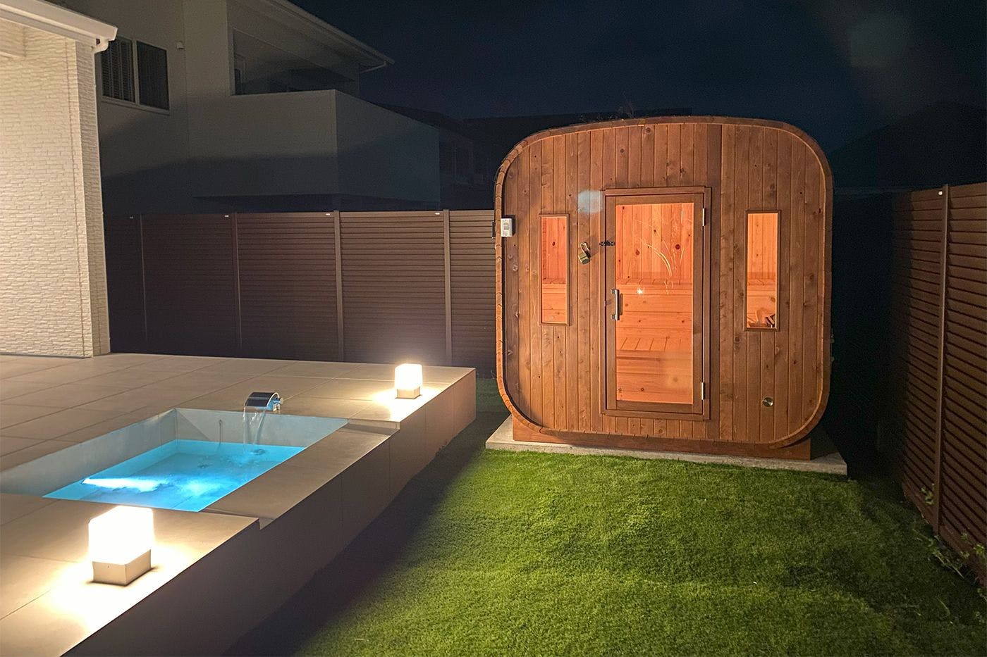 サウナ・外風呂