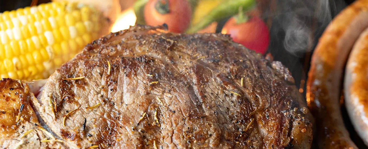 BBQ sambil menikmati matahari terbenam