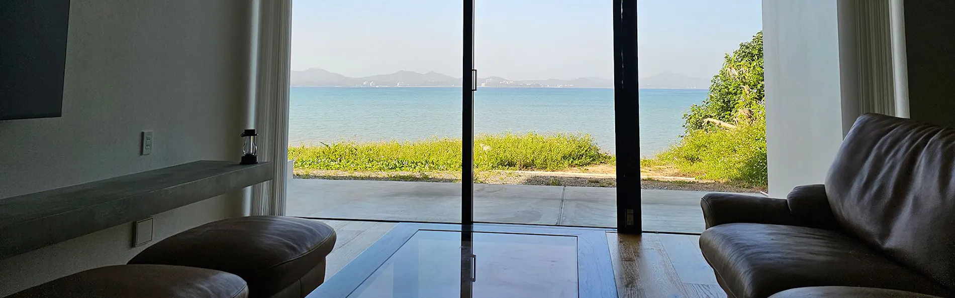 Beach front studio NagoNago