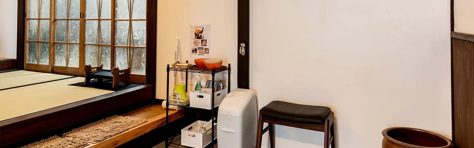 愛犬と泊まれる京町家一棟貸し 洛龍菴 壬生どうだん・もみじ