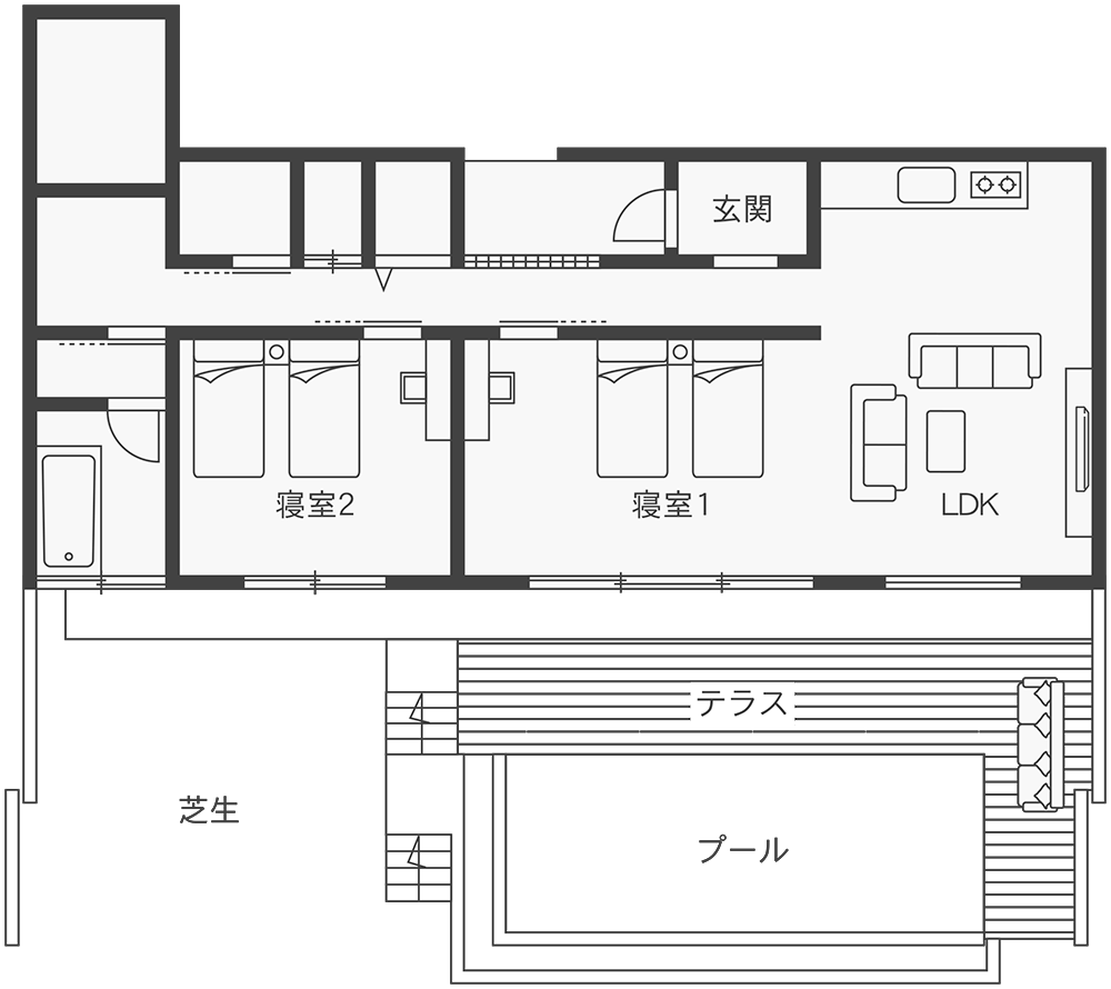 D’sgrow Resort Infinity Pool Villa TOGUCHINOHAMA