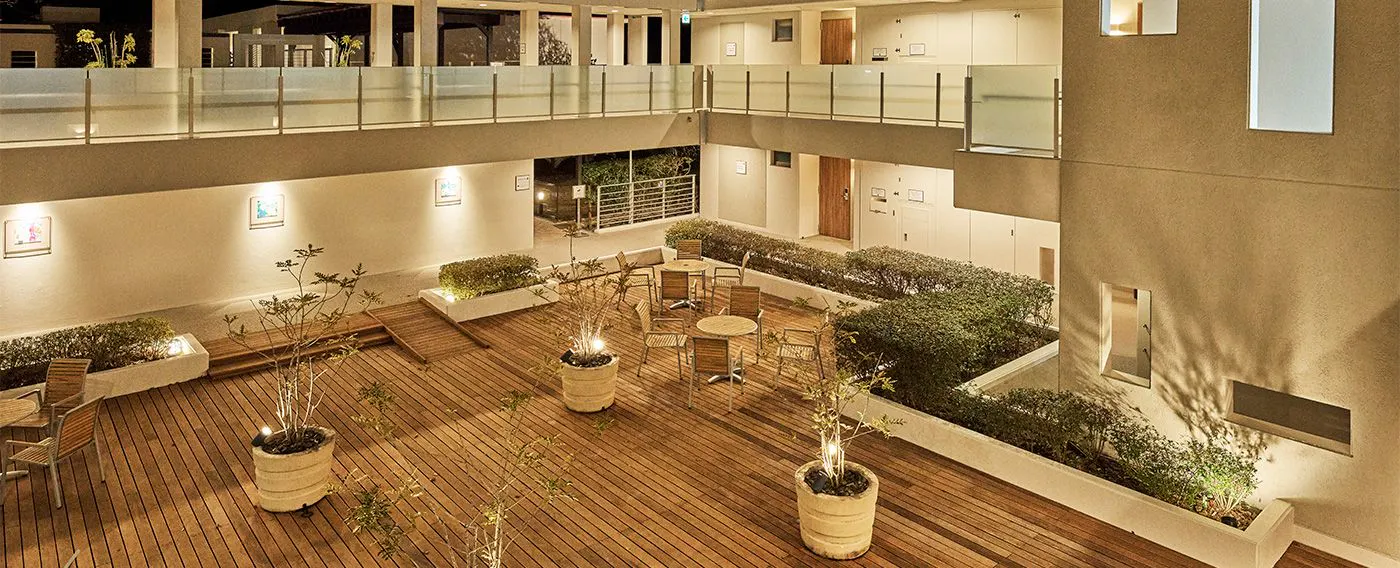 広々とした心安らぐ空間