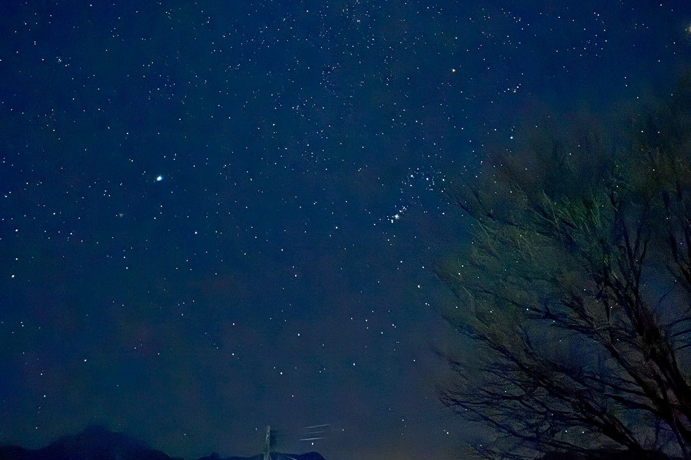 ท้องฟ้าที่เต็มไปด้วยดวงดาว