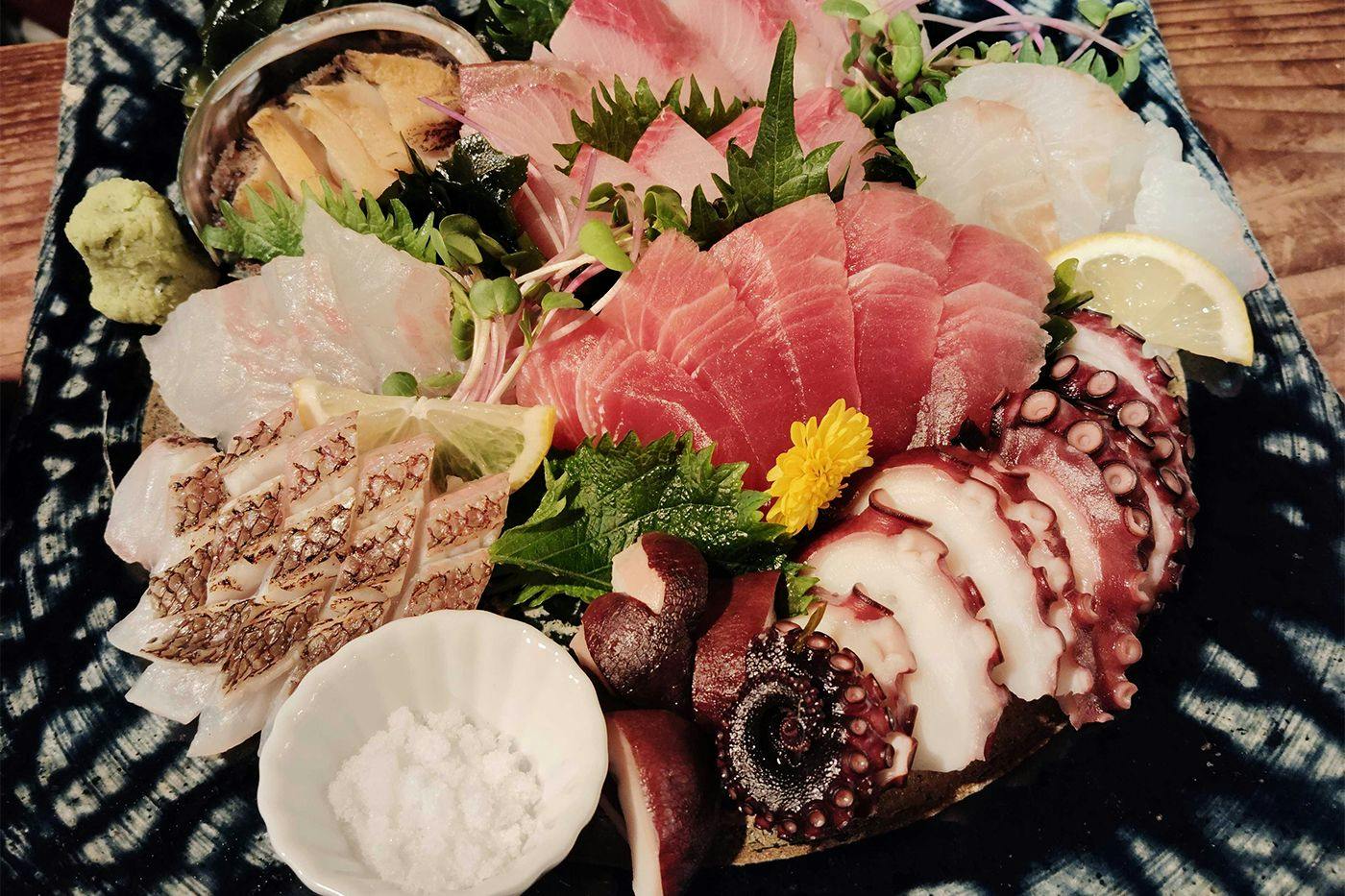 港の灯り