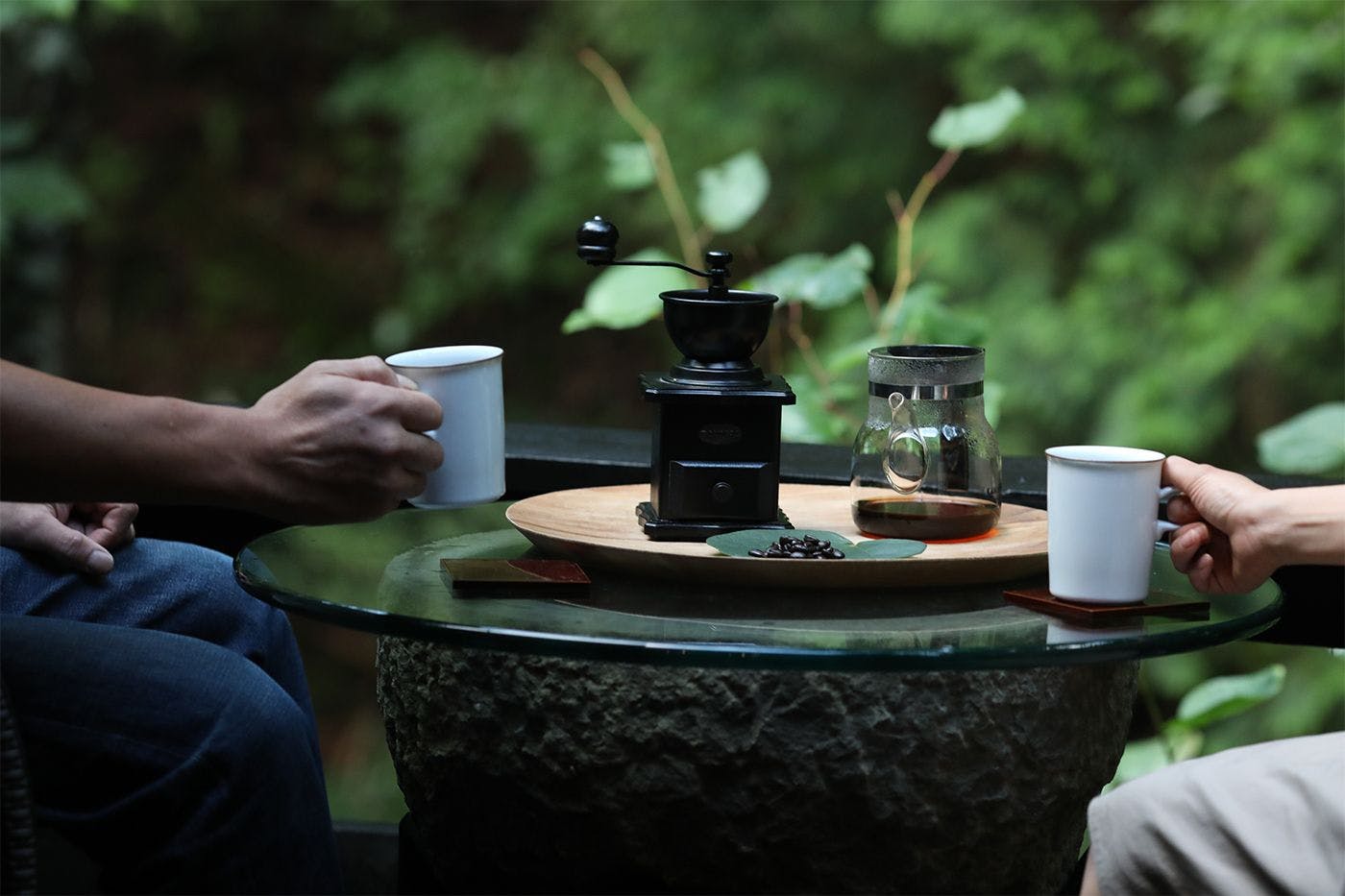 大自然に抱かれて