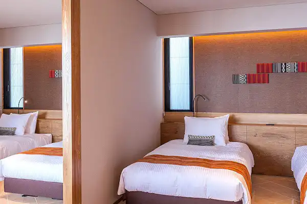 ตัวอย่างห้องพัก